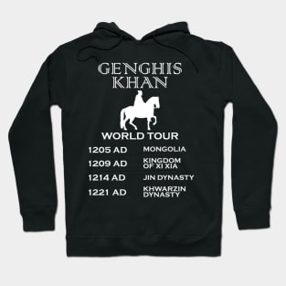 Genghis Khan Ancient World Tour History Hoodie
